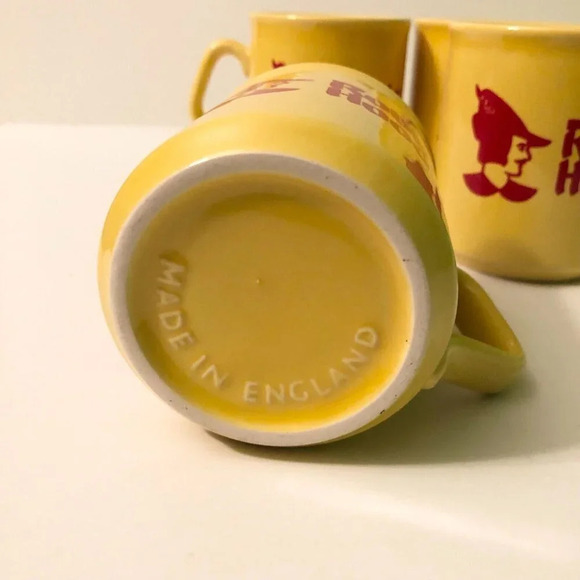 Vintage Lot of 4 Robin Hood Mugs Cups Made in England - Picture 5 of 14